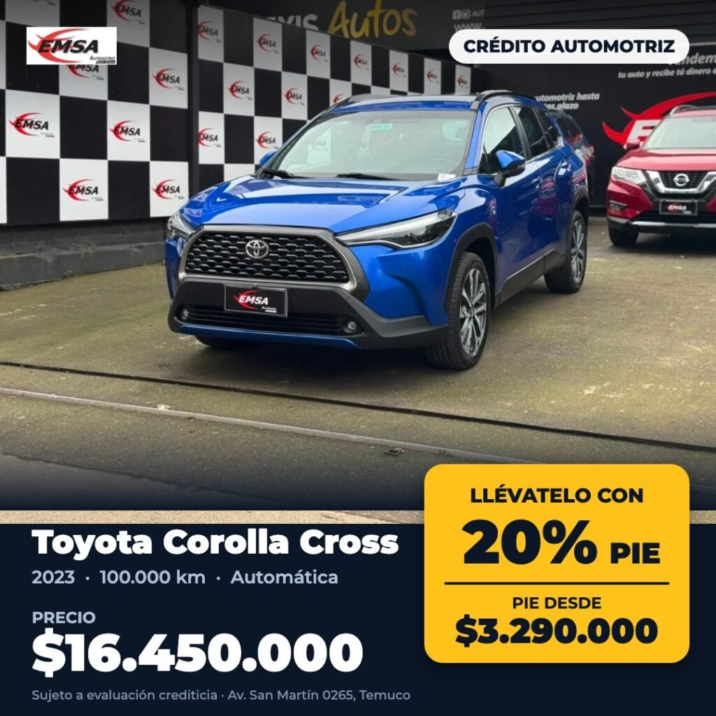 TOYOTA COROLLA CROSS XLI 2023